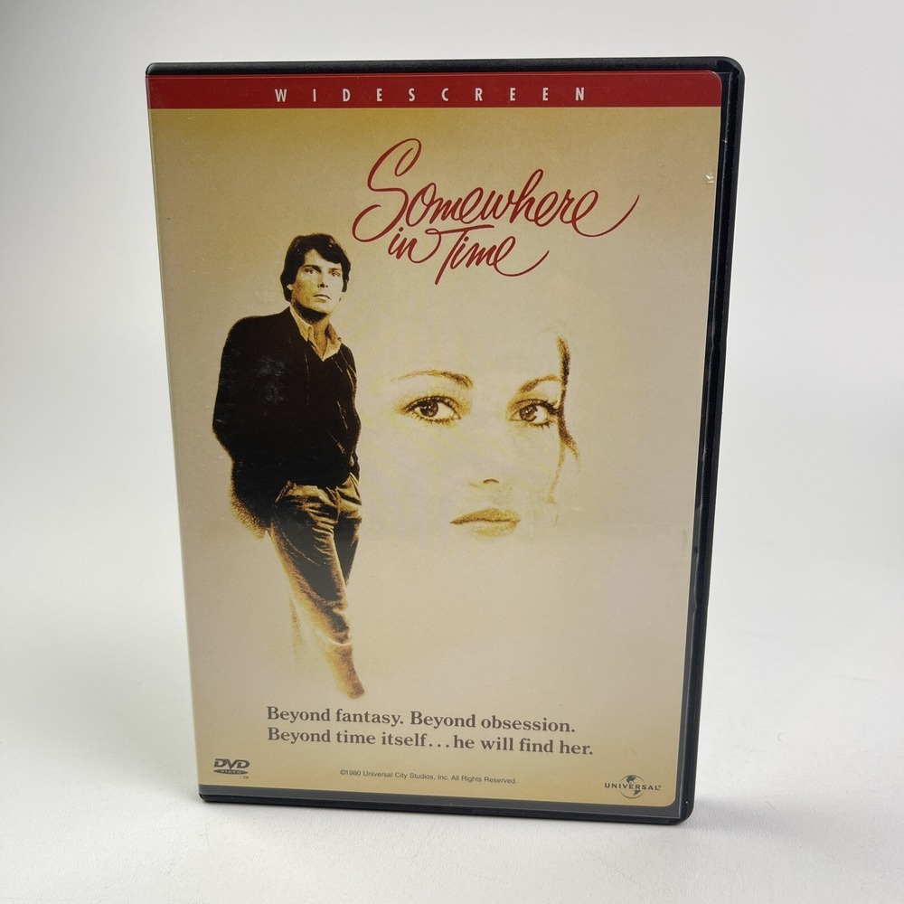 Somewhere in Time DVD Widescreen Christopher Reeve Jane‎ Seymour Movie